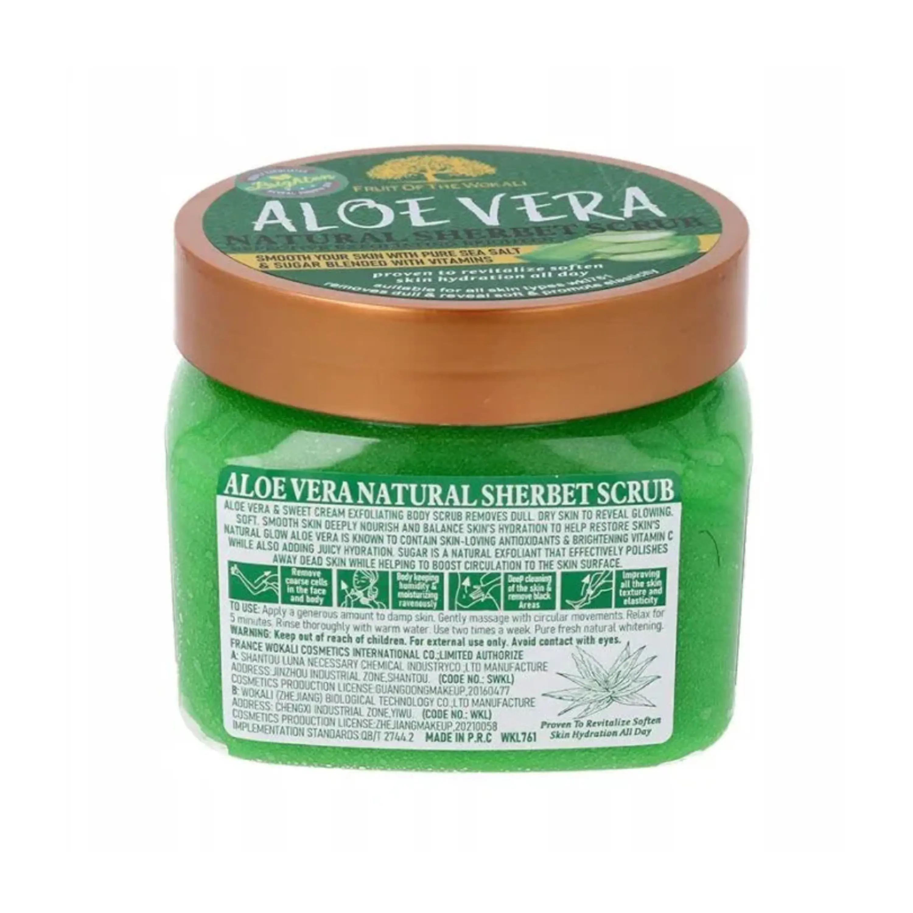 EXFOLIANTE ALOE VERA  - fco 600 gr 3