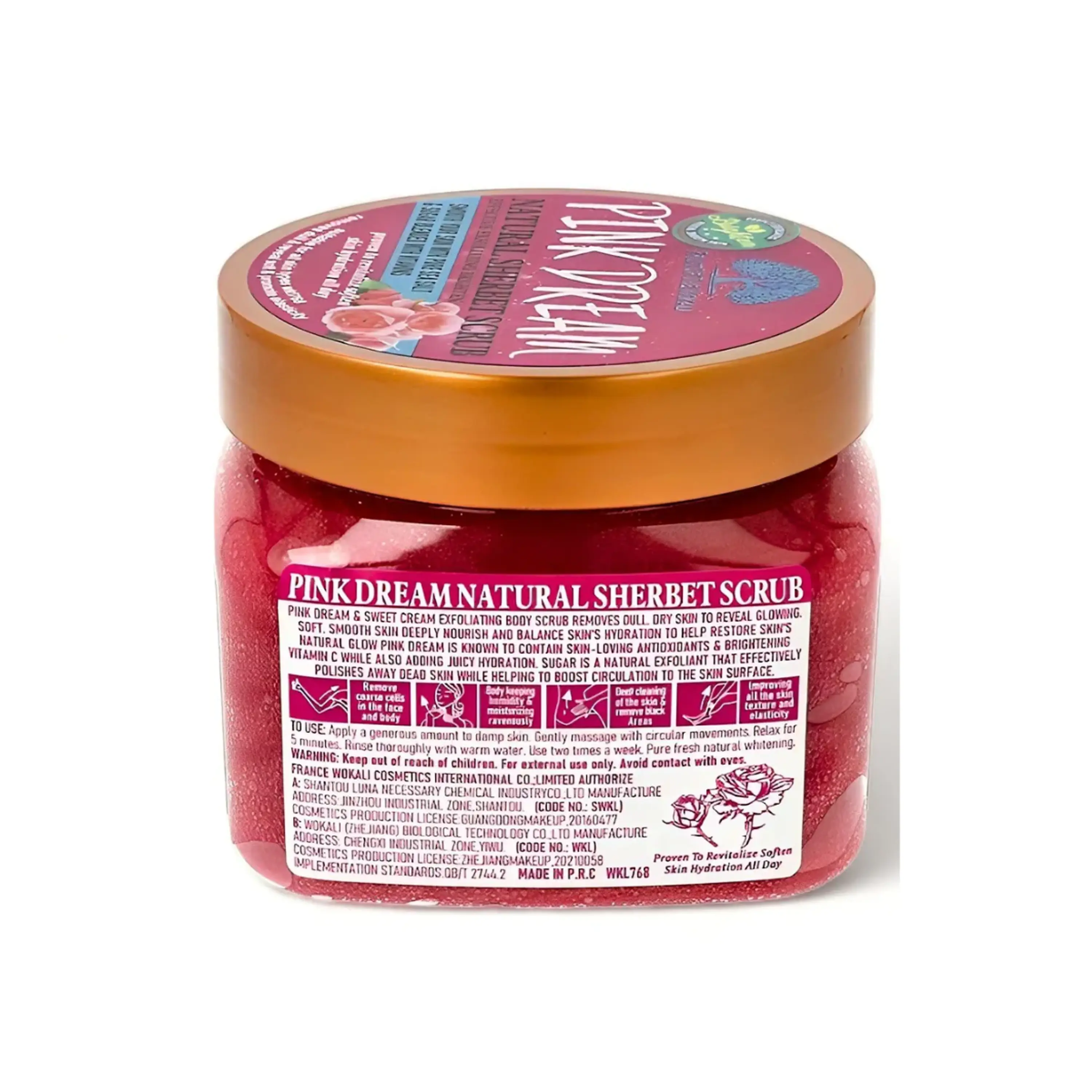 EXFOLIANTE PINK DREAM - fco 600 gr 2