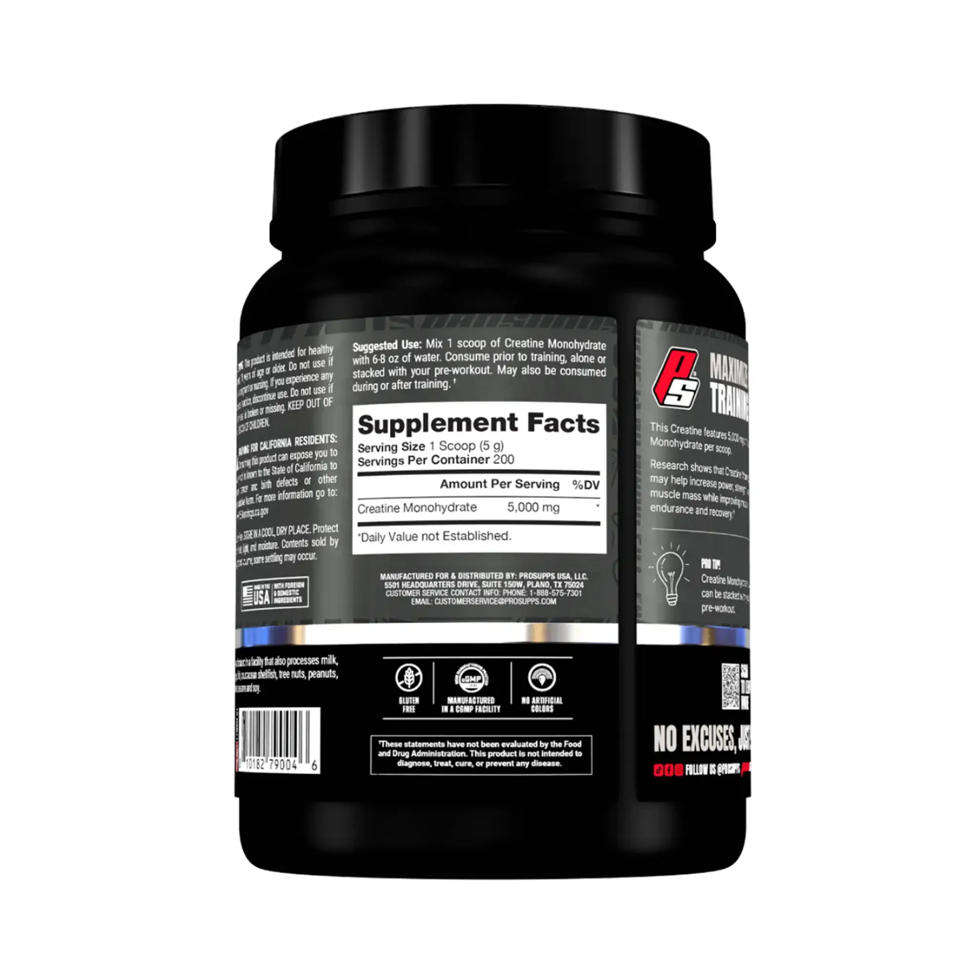 CREATINE MONOHYDRAT - fco 1000 gr  2
