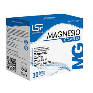 CITRATO DE MAGNESIO EFERVESCENTE (camu camu) - cja x 30 sach