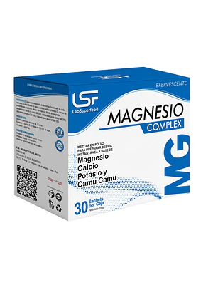 CITRATO DE MAGNESIO EFERVESCENTE (camu camu) - cja x 30 sach