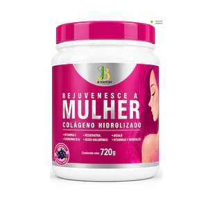 B NATURY REJUVENESCE A MULHER - fco 720 gr FRUTOS ROJOS