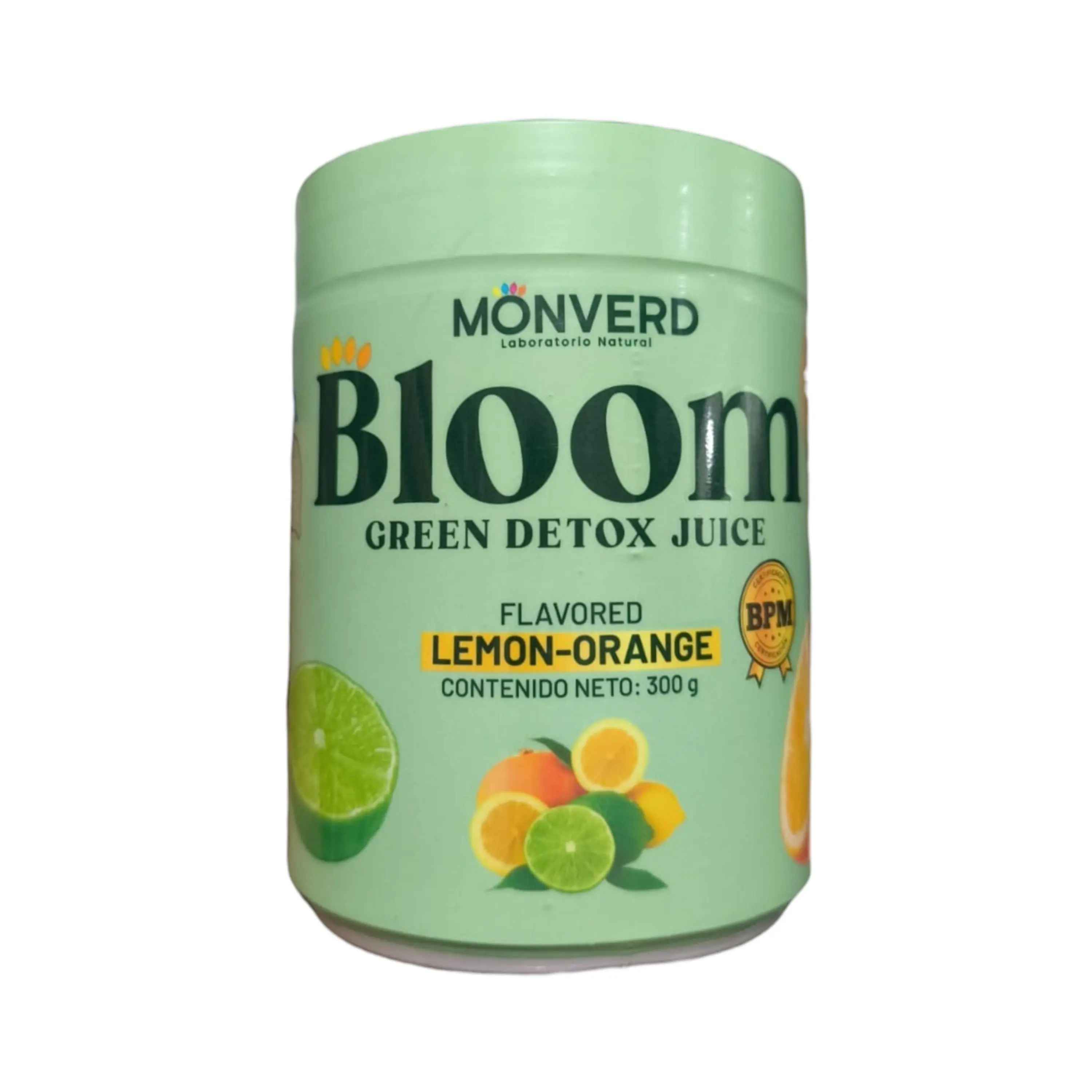 BLOOM GREEN DETOX - fco 300 gr LEMON / ORENGE 1