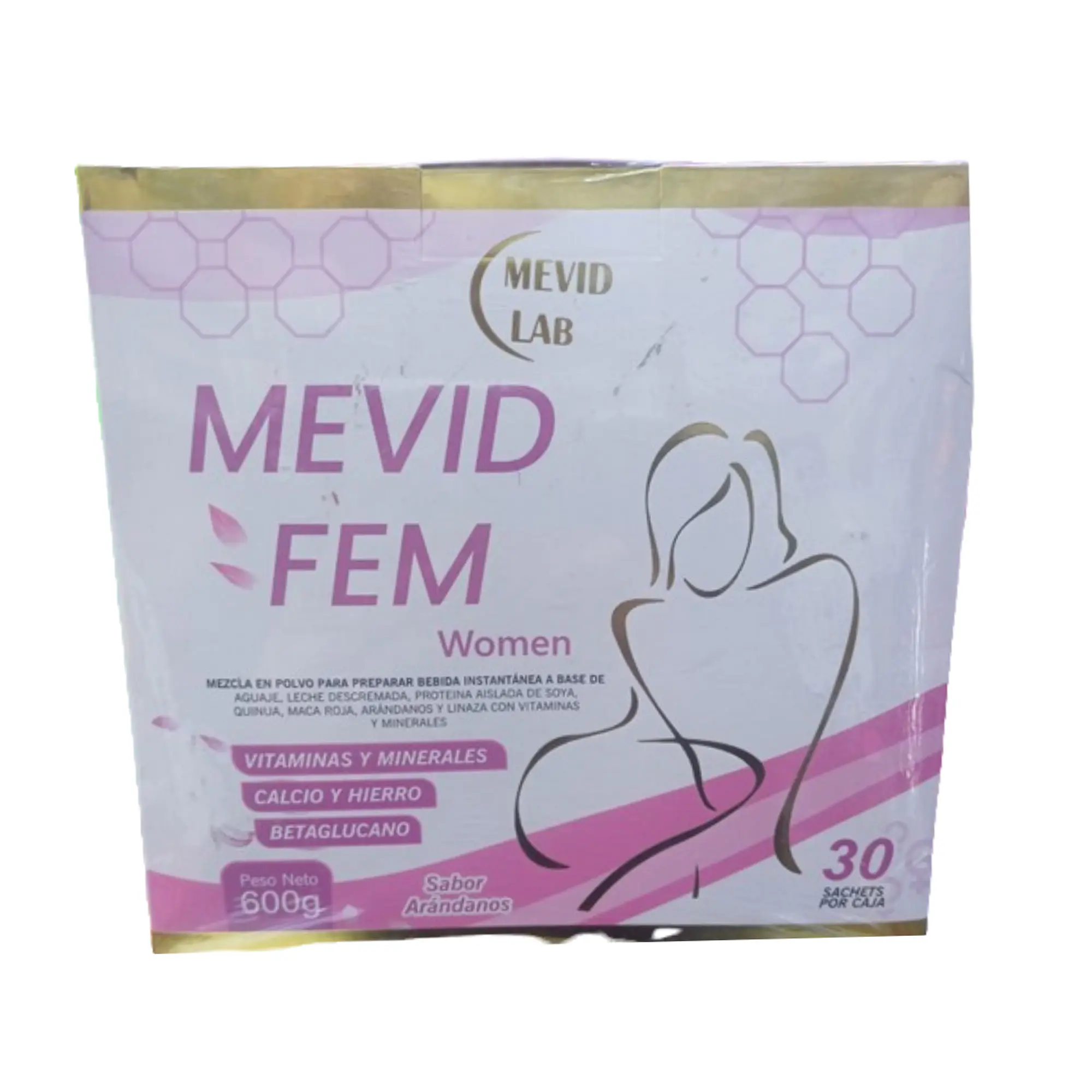MEVID FEM WOMEN - caja 30 sachets ARANDONOS 1