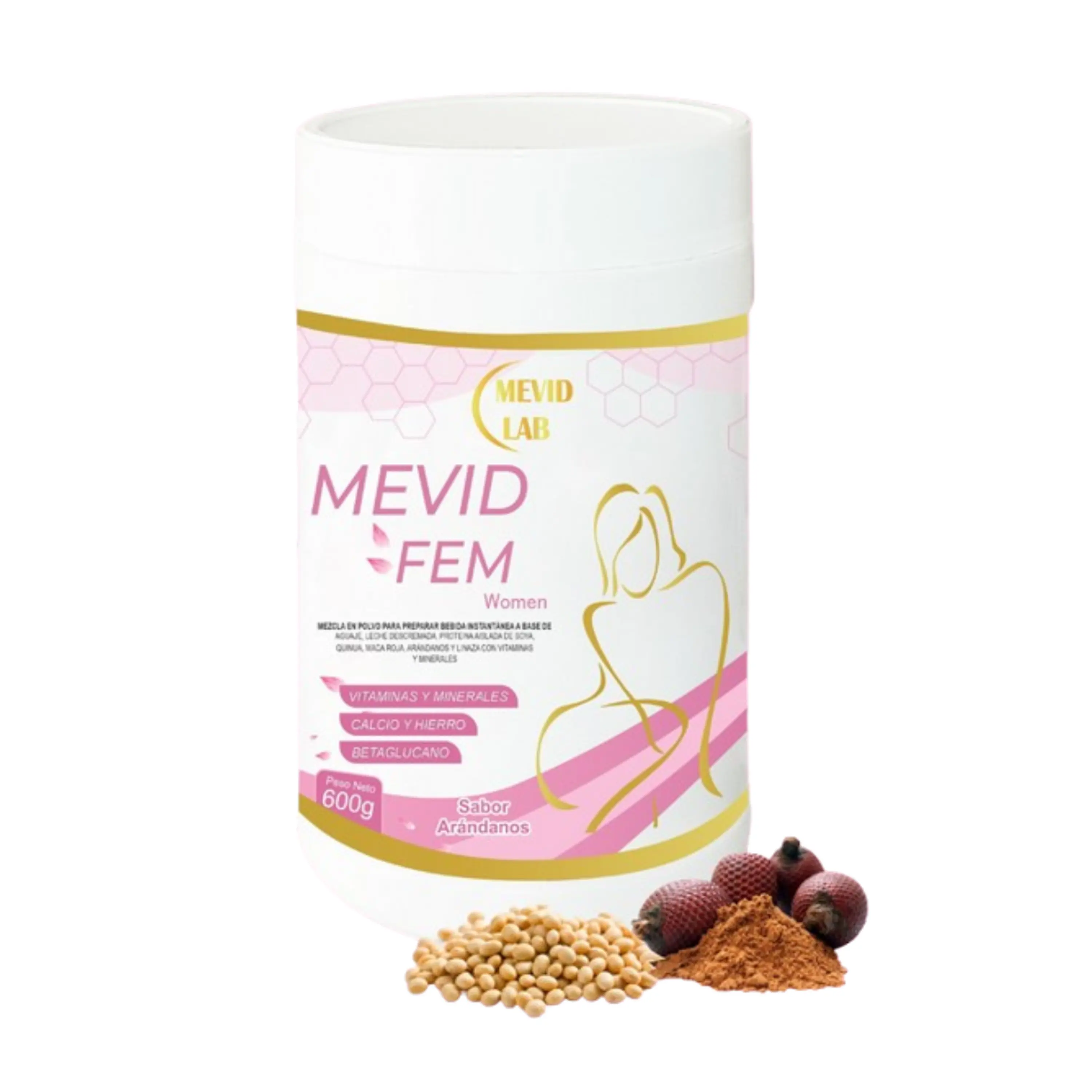 MEVID FEM WOMEN -fco 600 gr ARANDOOS 1