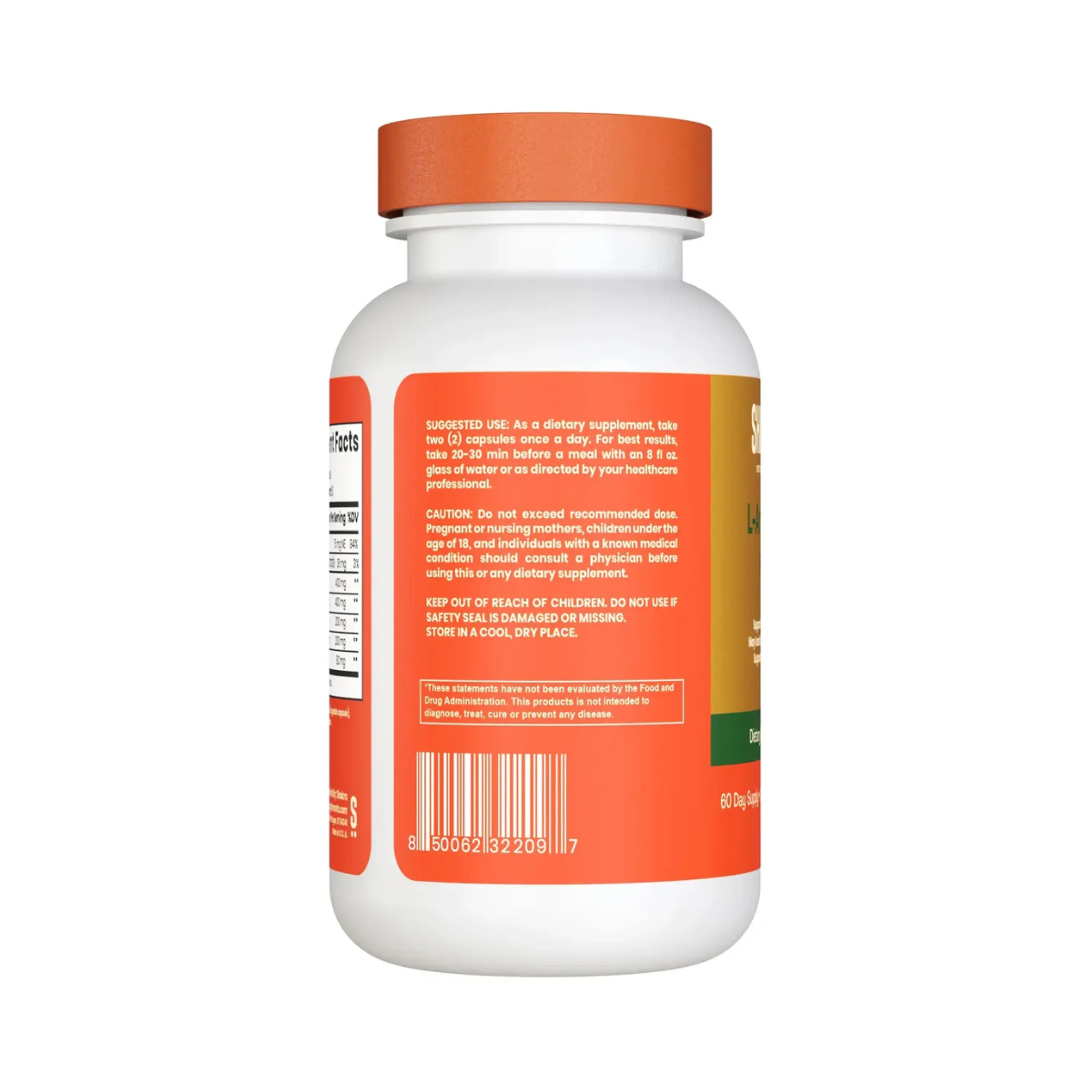 L-ARGININE PLUS 1280mg - fco 120 cap 2