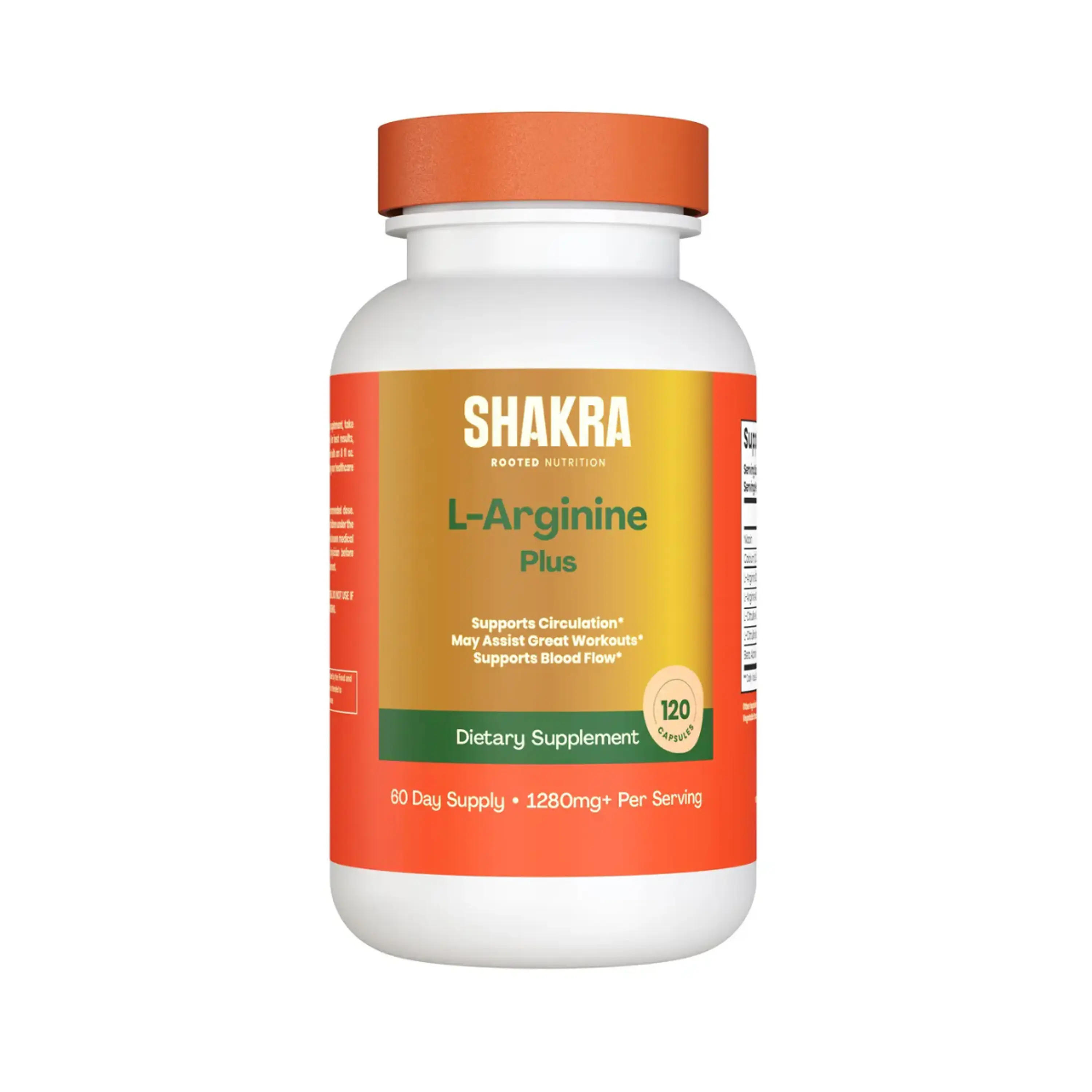 L-ARGININE PLUS 1280mg - fco 120 cap 1