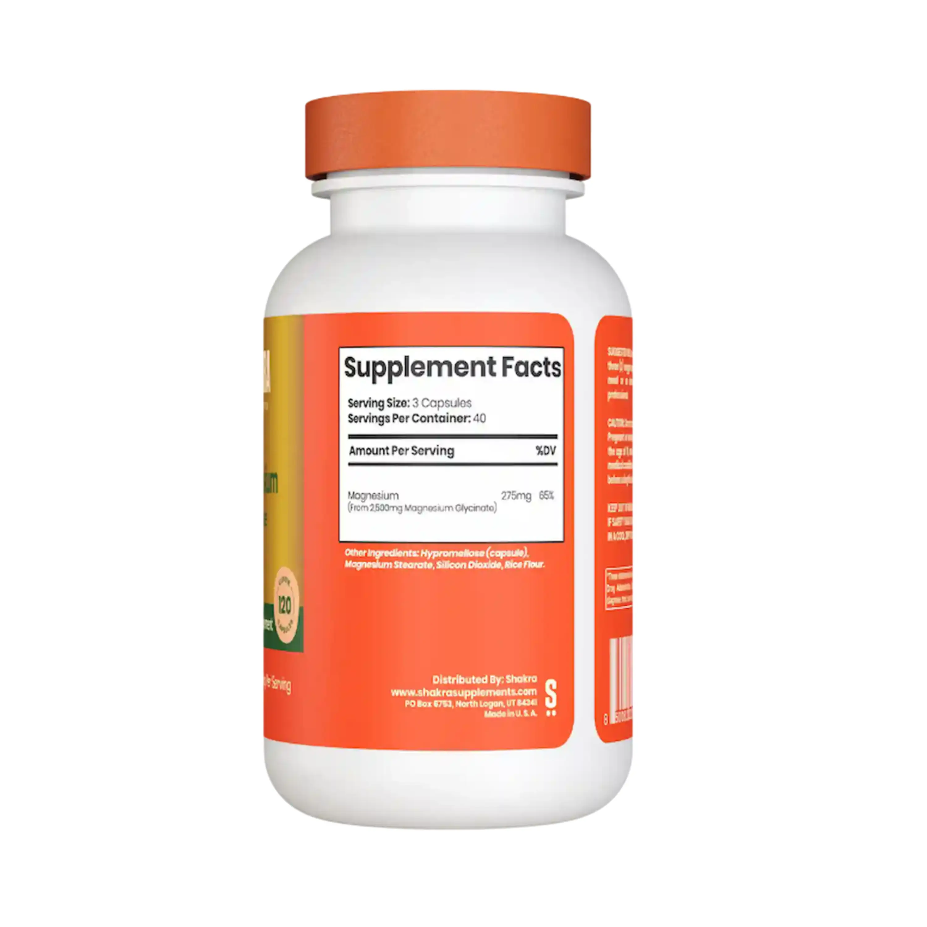 MAGNESIUM GLYCINATE 250 mg - 120 cap 3