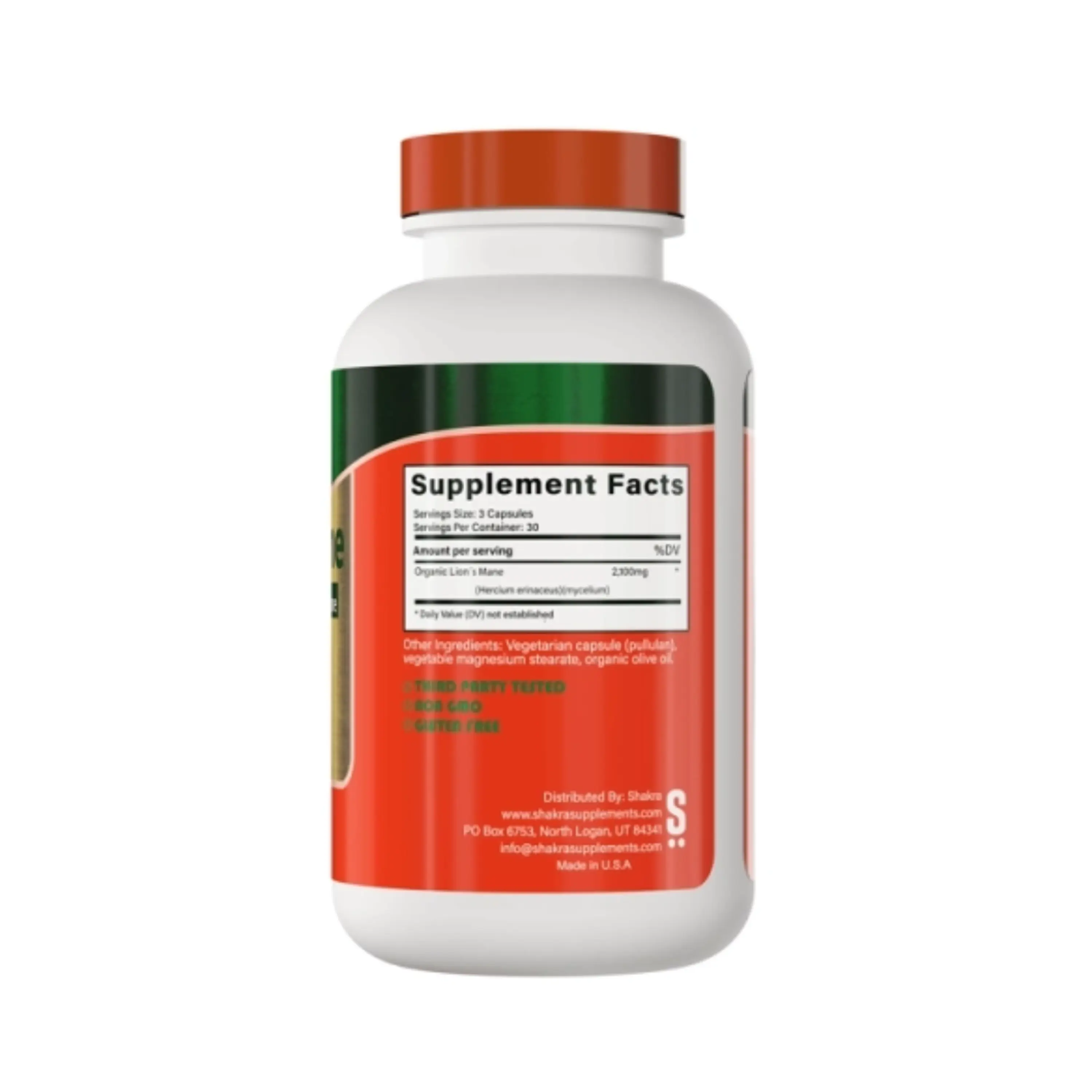 LIONS MANE (MELENA DE LEON) 210mg - fca 90 cap 2