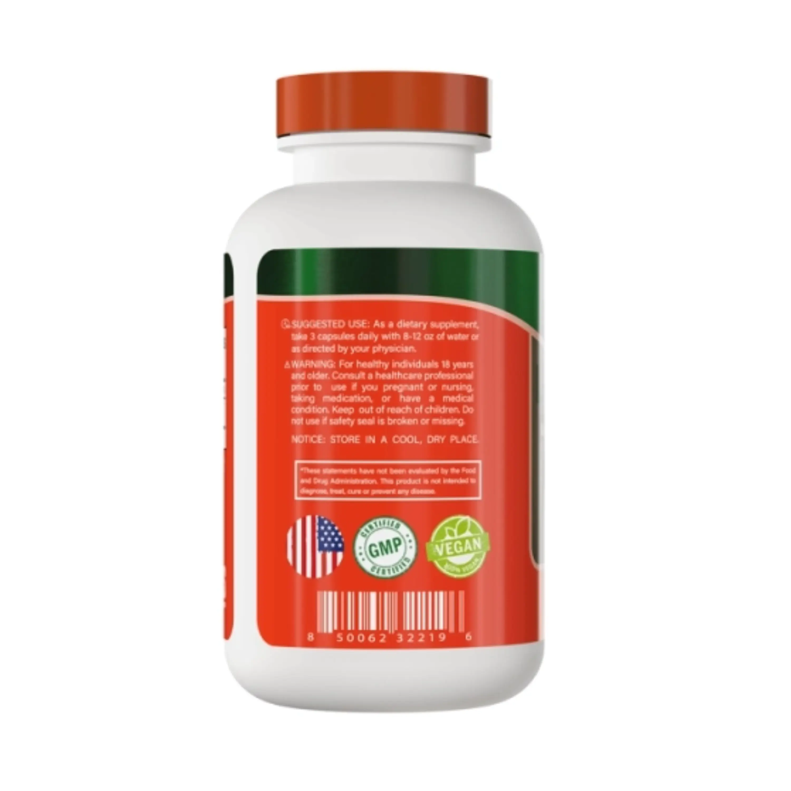 LIONS MANE (MELENA DE LEON) 210mg - fca 90 cap 3