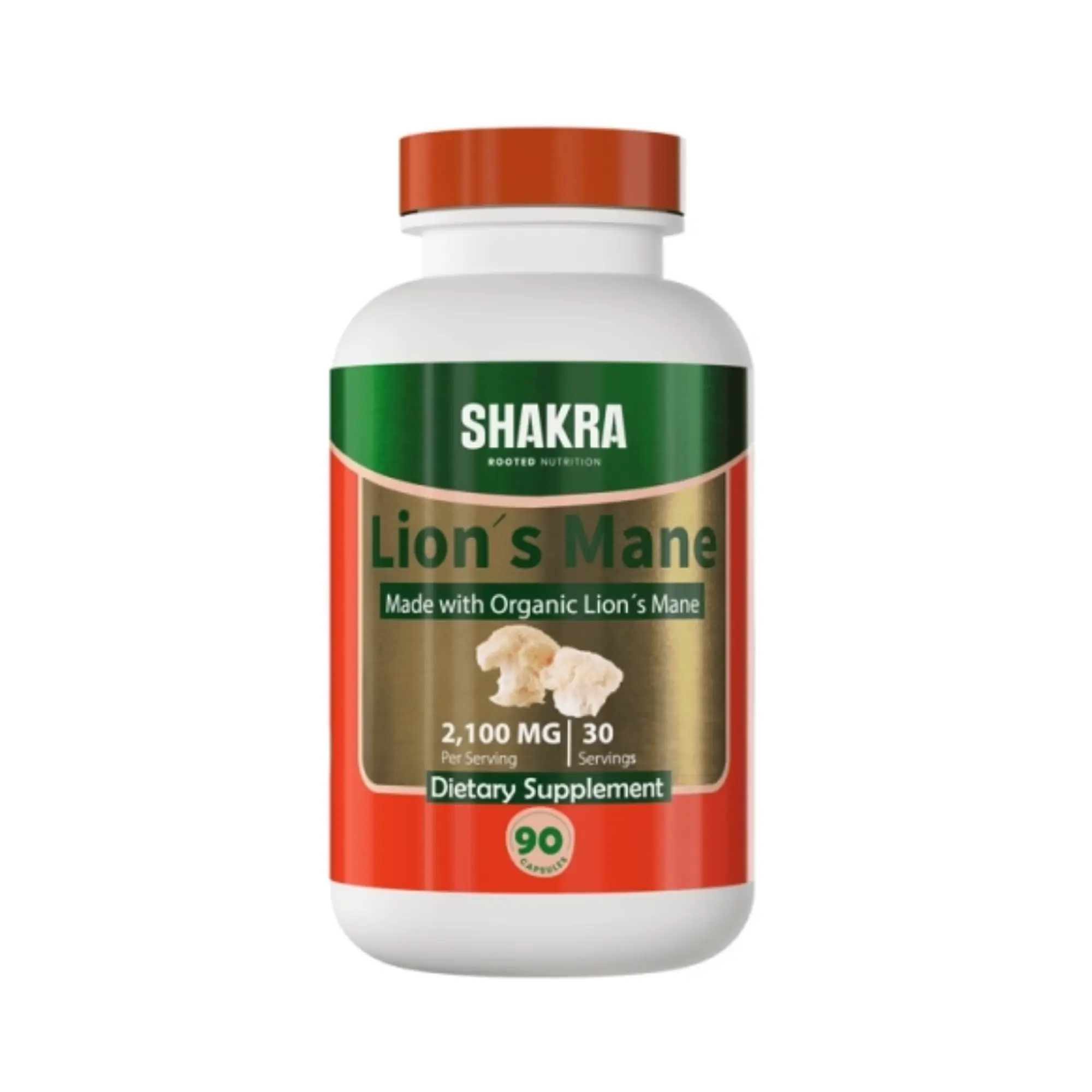 LIONS MANE (MELENA DE LEON) 210mg - fca 90 cap 1