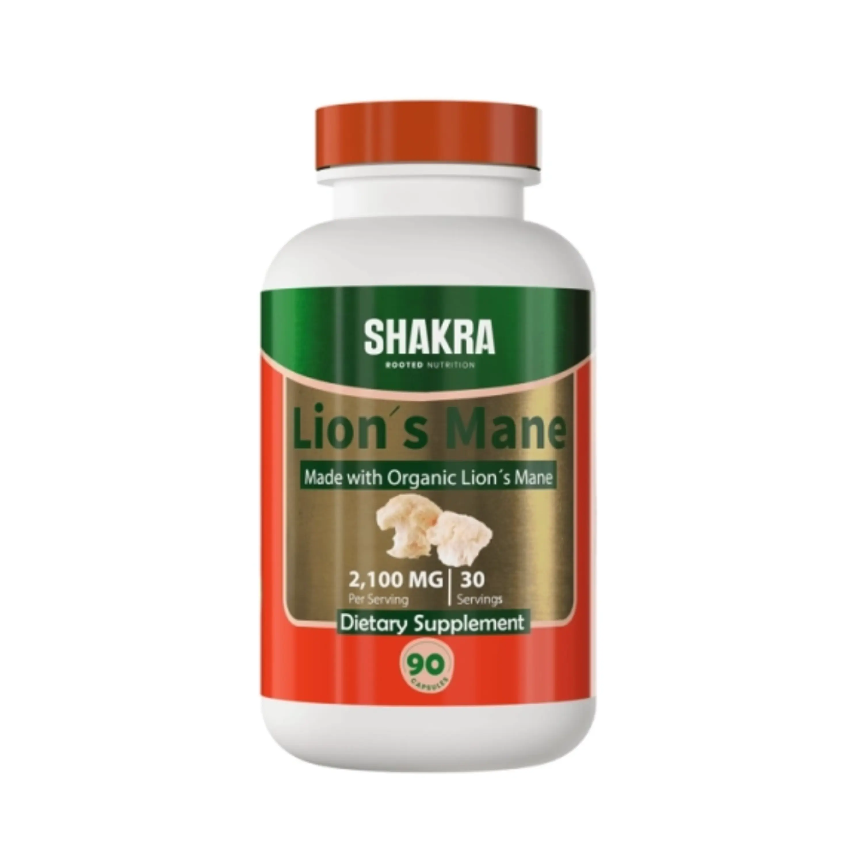 LIONS MANE (MELENA DE LEON) 210mg - fca 90 cap 1