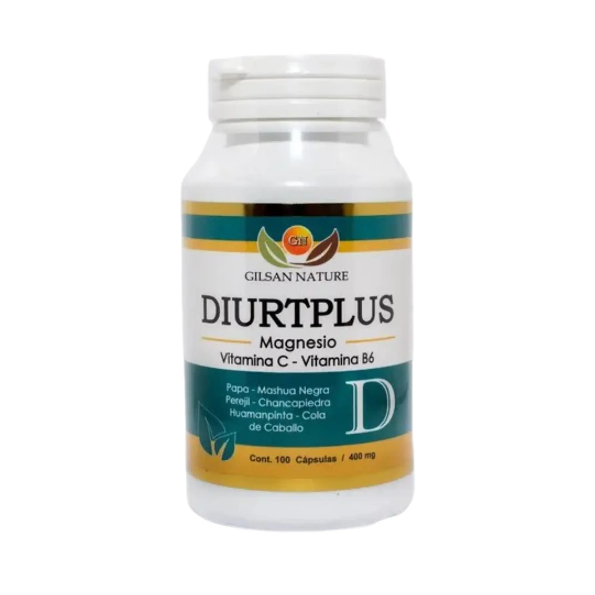 DIURTPLUS 400mg (Mg - Vit C - Vit B-12) - fco 100 cap 1