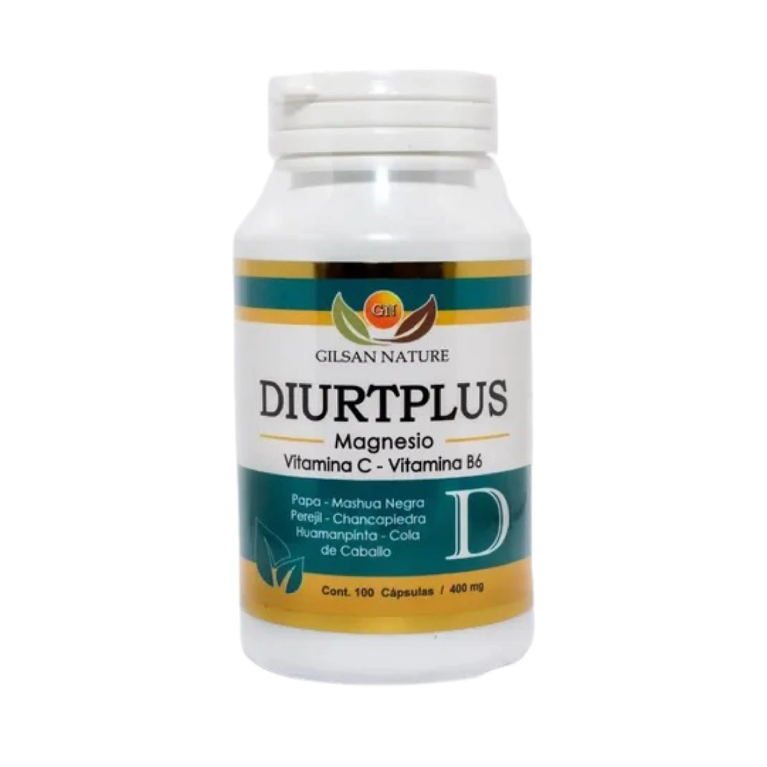 DIURTPLUS 400mg (Mg - Vit C - Vit B-12) - fco 100 cap 1