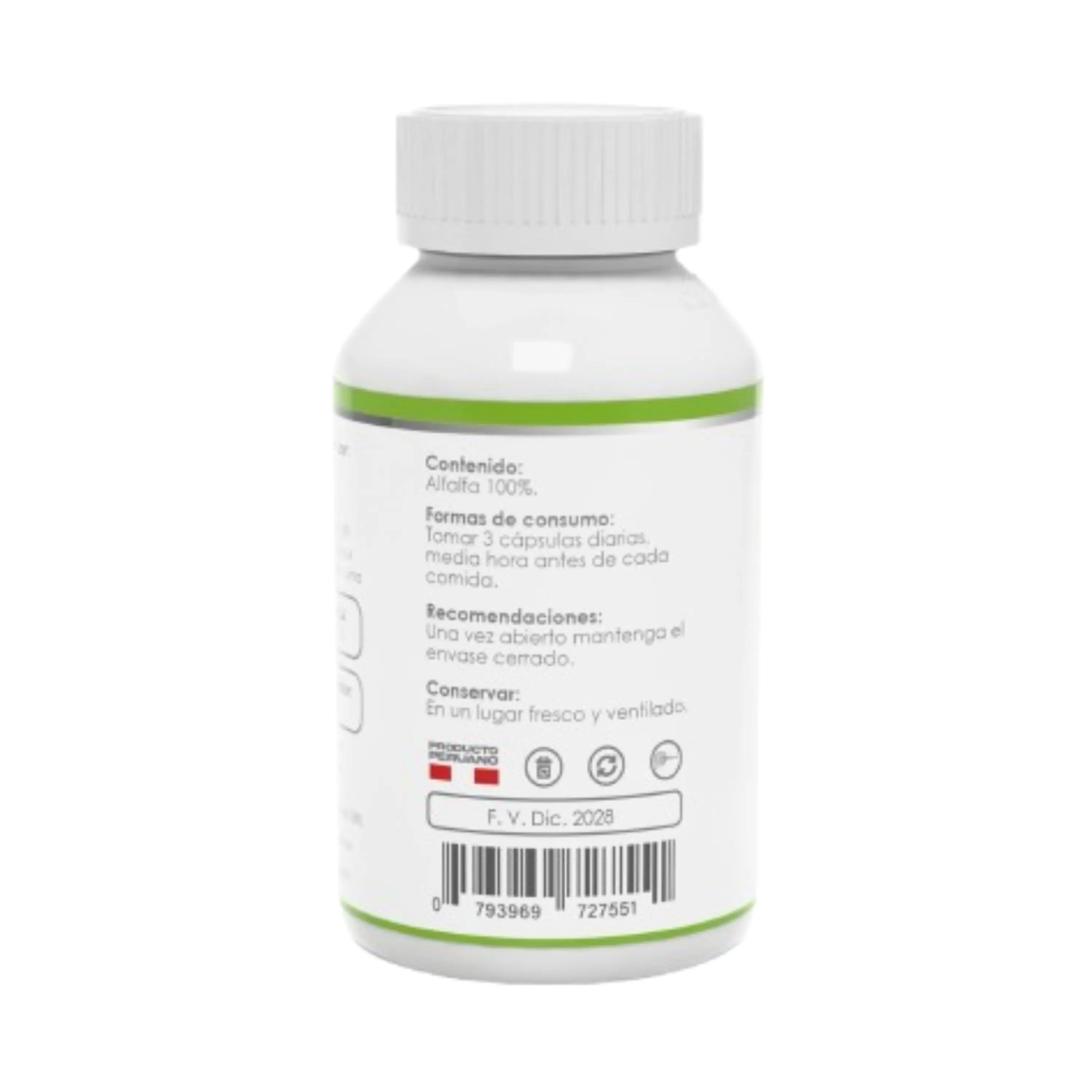 ALFAFA PREMIUM 500mg - fco 100 cap 2