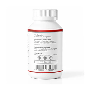CITRATO DE MAGNESIO PREMIUM 500mg - 100cap