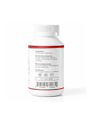 CITRATO DE MAGNESIO PREMIUM 500mg - 100cap