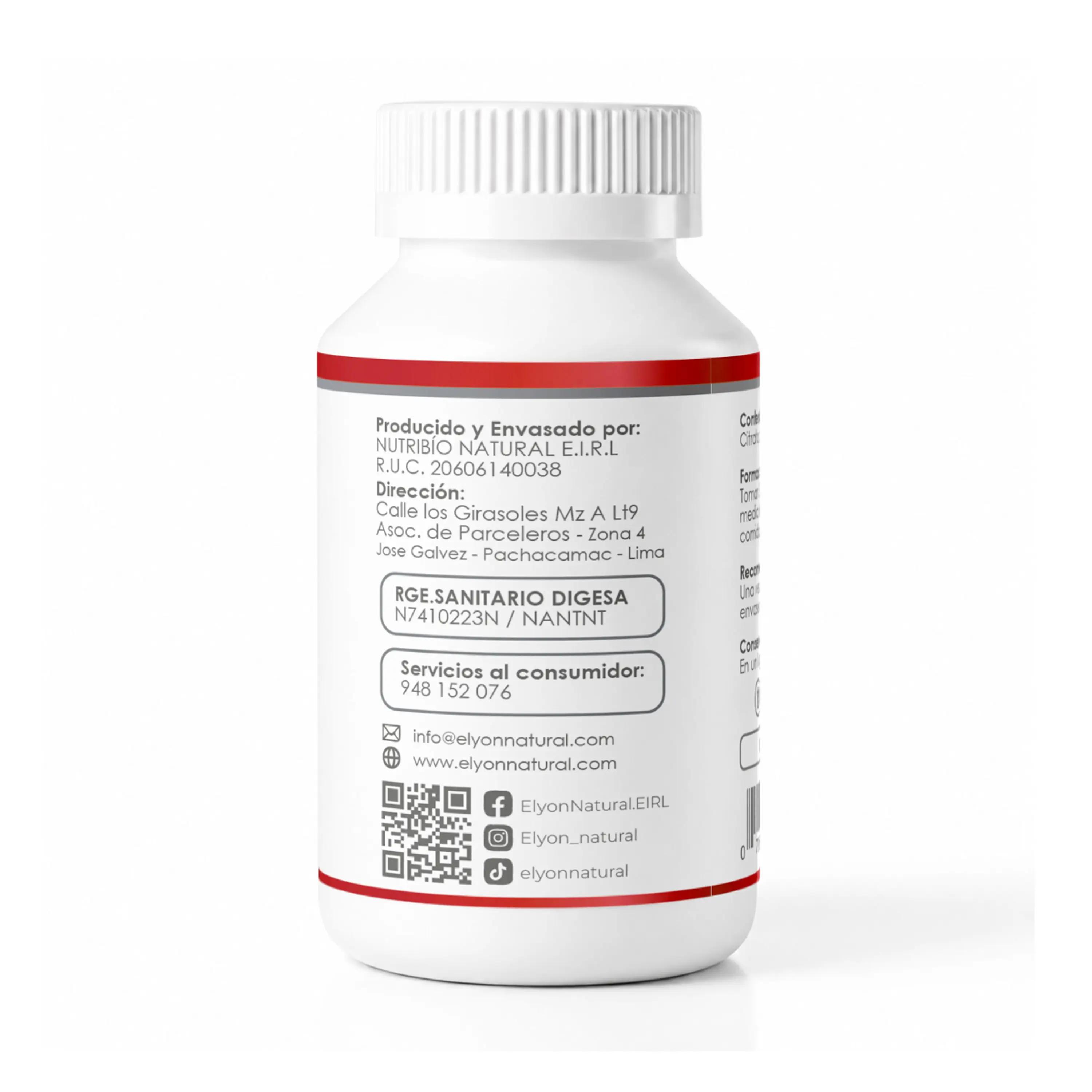 CITRATO DE MAGNESIO PREMIUM 500mg - 100cap 3