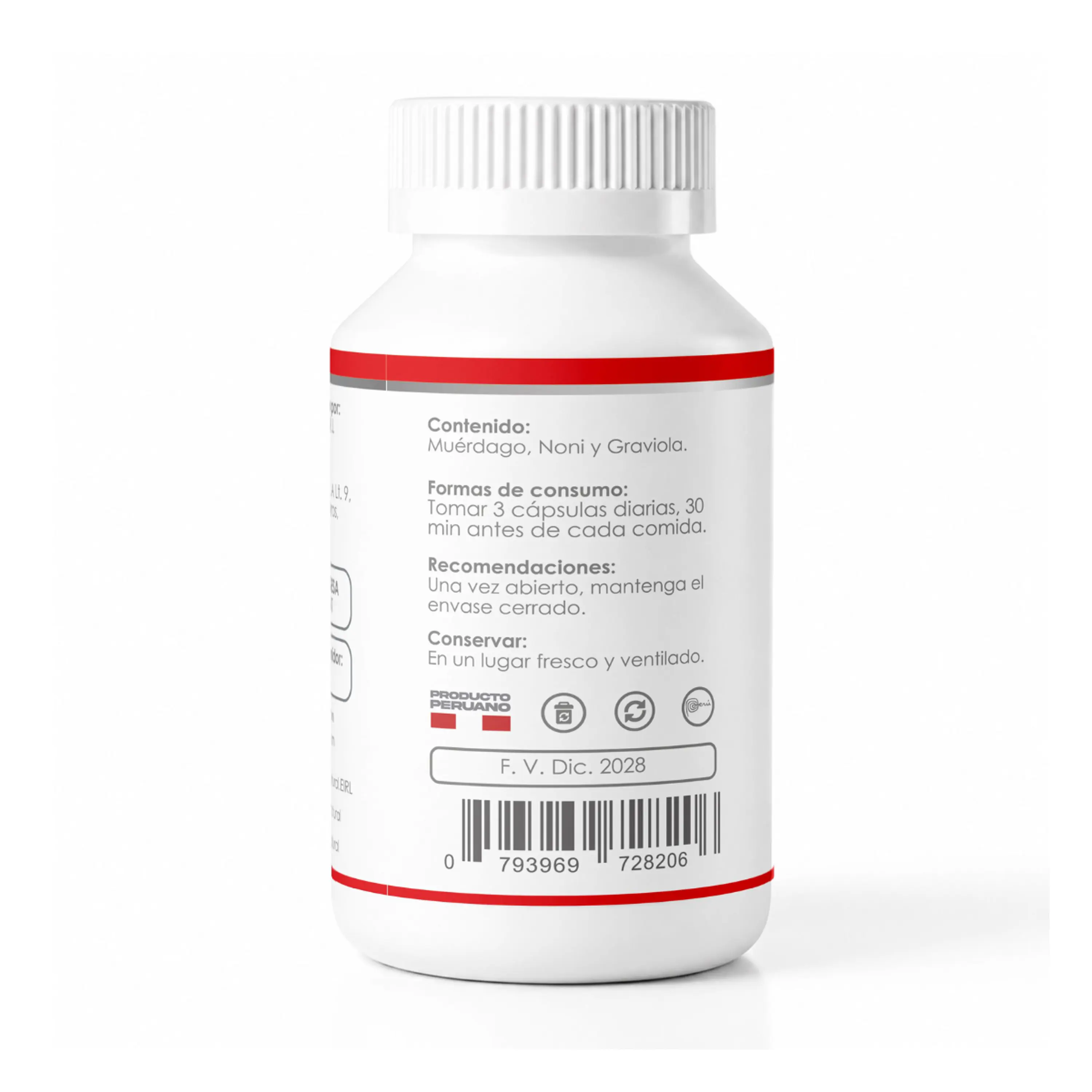 MUERDAGO PREMIUM 500 mg - fco 100 cap 2