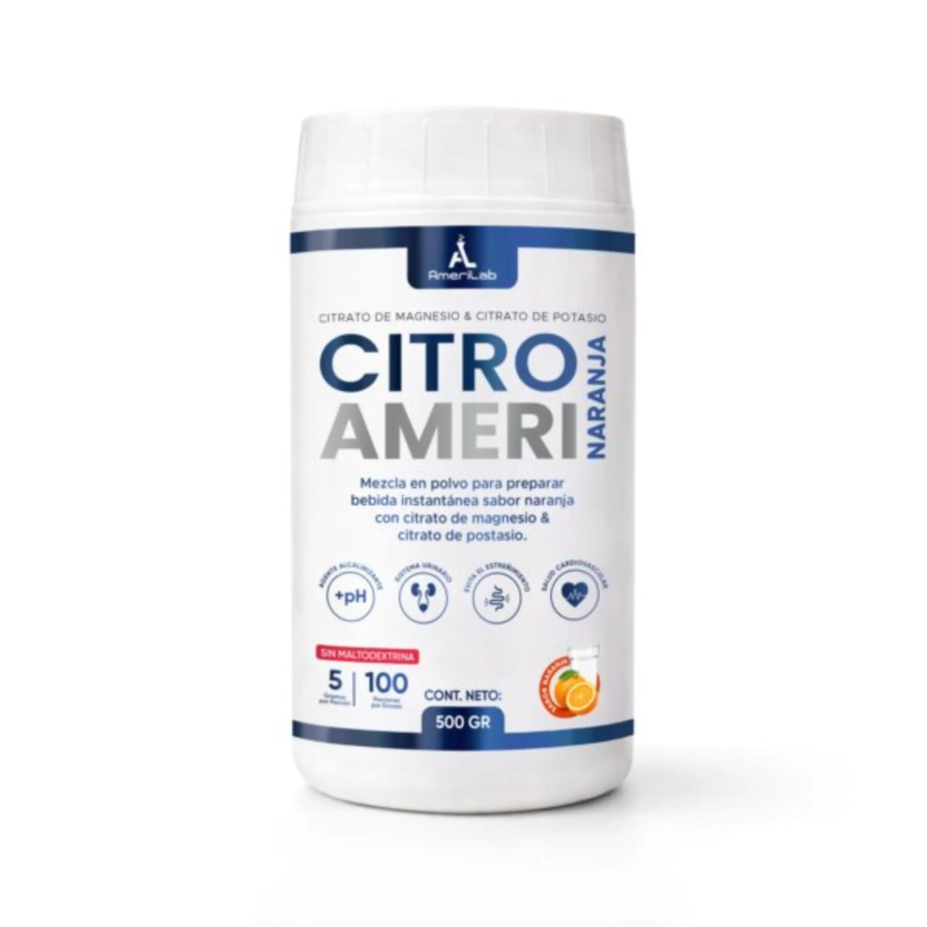 CITRO AMERI (magnesio + potasio) - fco 500 gr NARANAJA 1