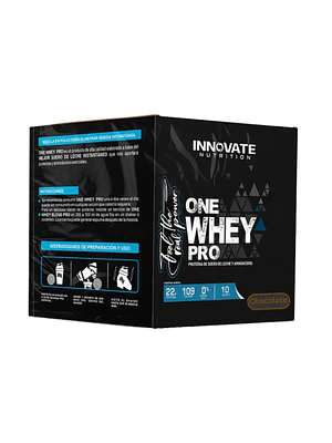 ONE WHEY PRO caja 10 sachets - COCHOLATE