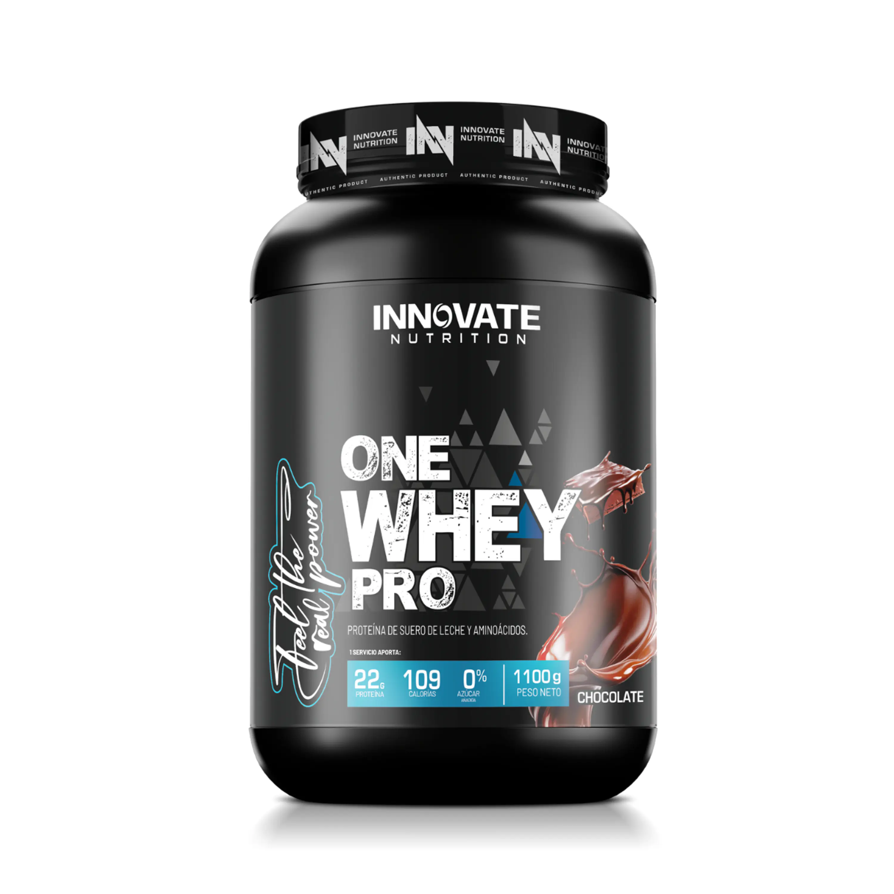 ONE WHEY PRO 1100 g * 37 ser - CHOCOLATE 1