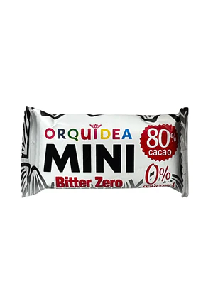 CHOCOLATE MINI BITTER ZERO 80 CACAO - 15g 