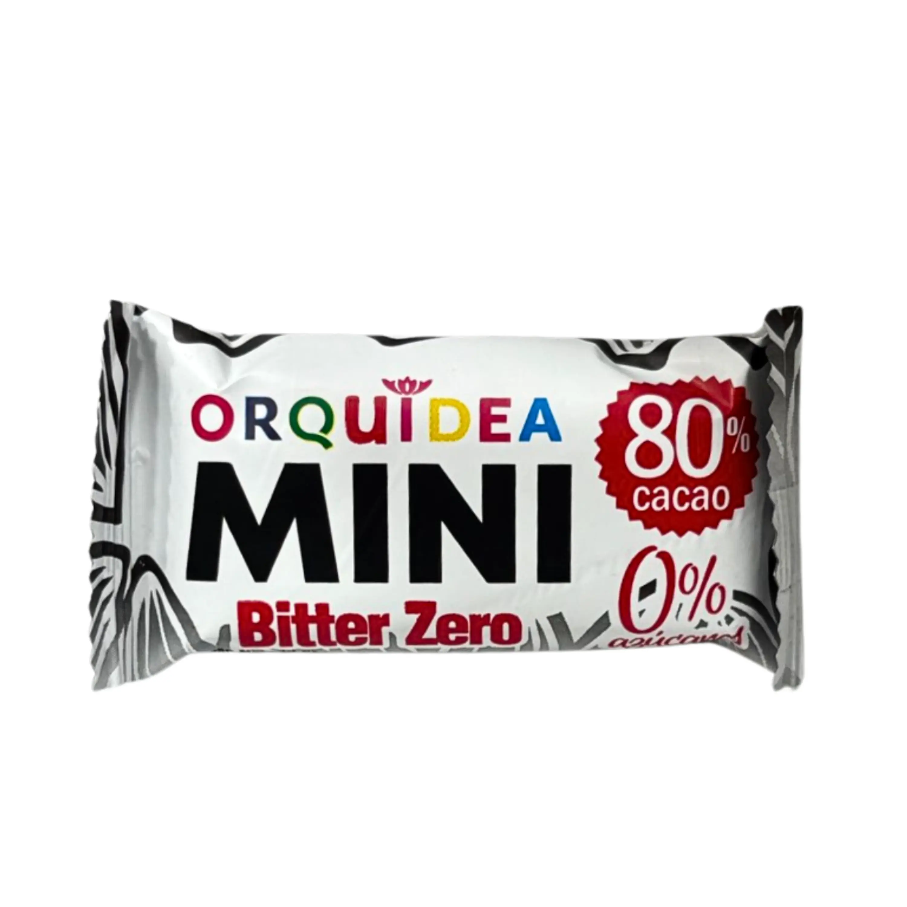 CHOCOLATE MINI BITTER ZERO 80 CACAO - 15g  1