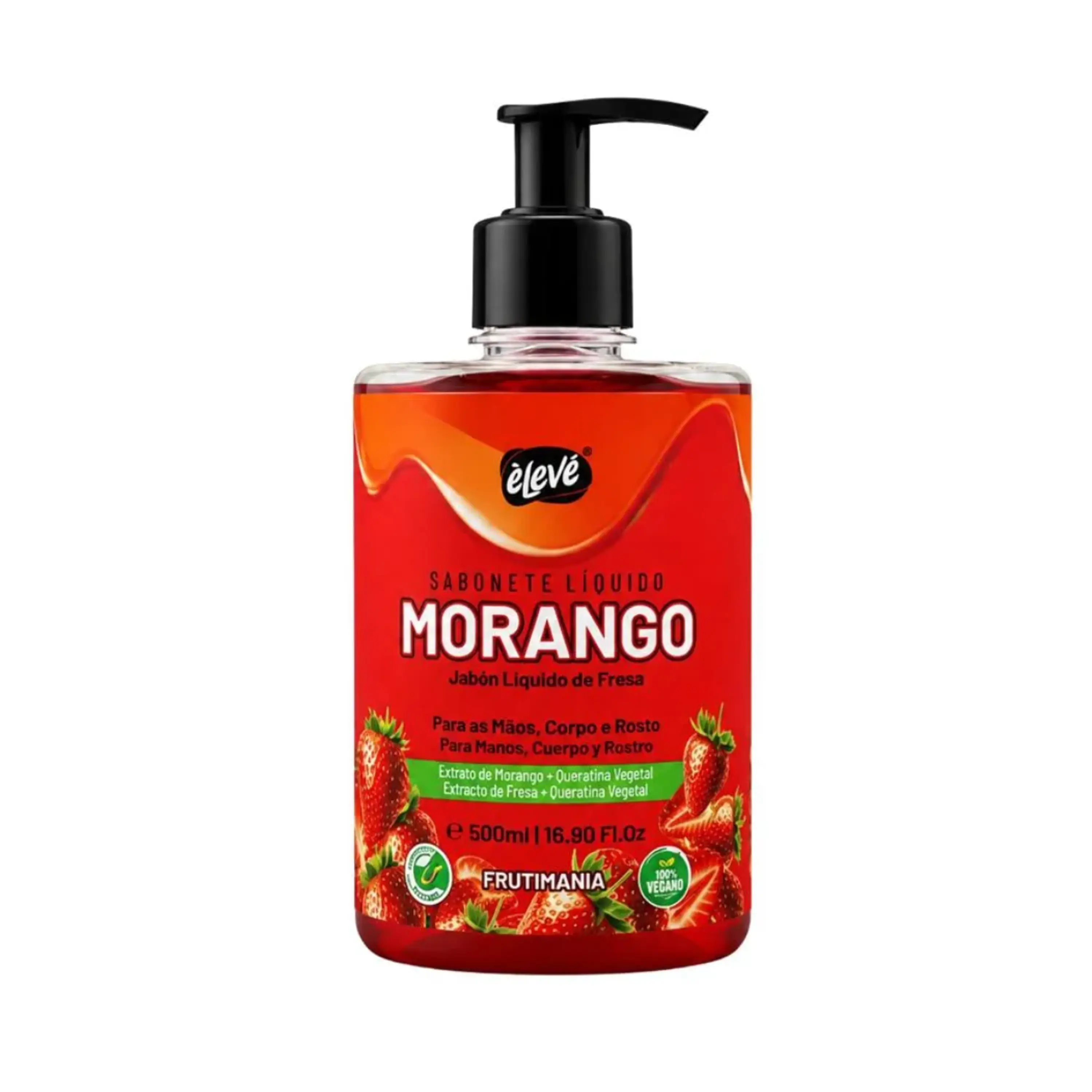 JABON LIQUIDO de MORANGO - fco 500 ml 1