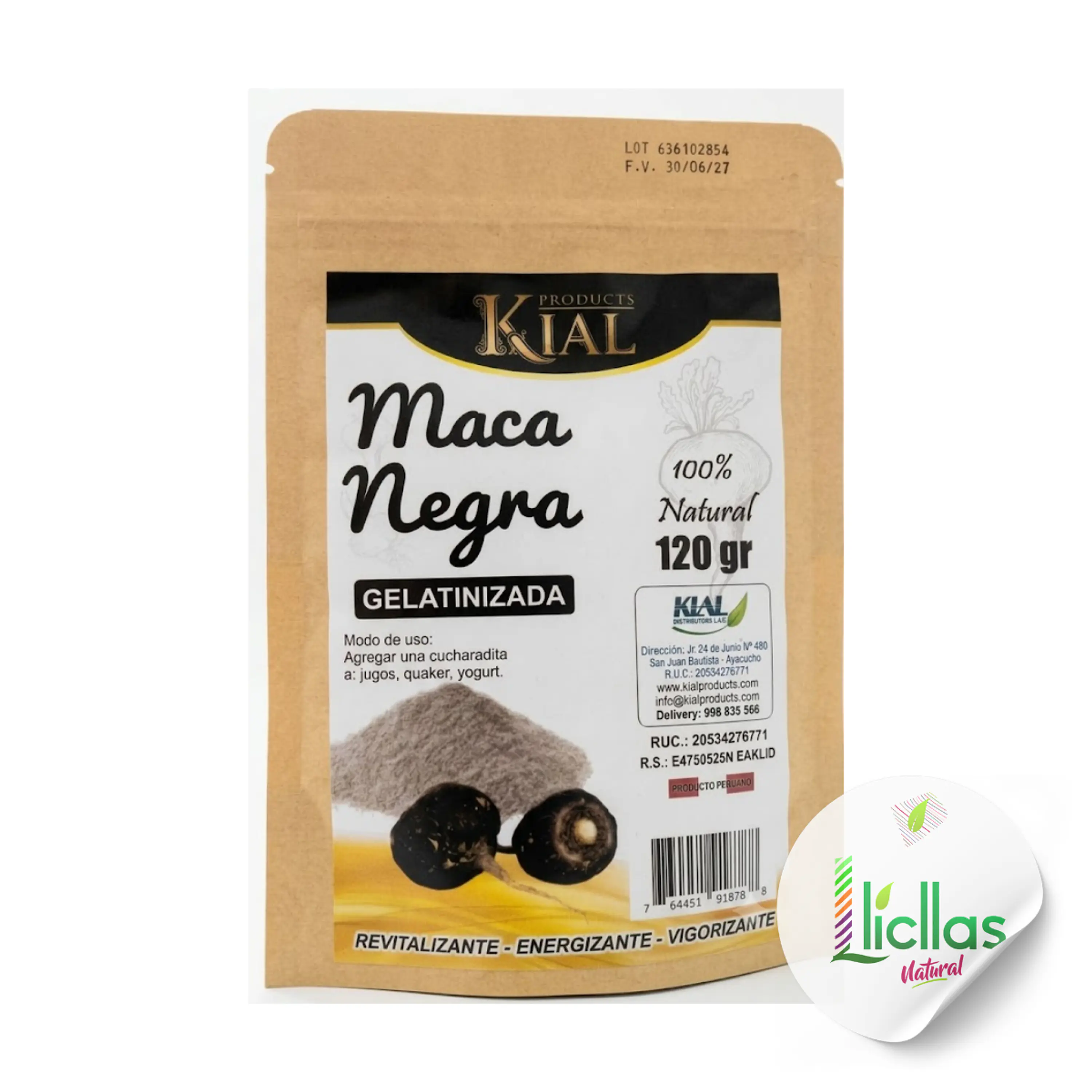 MACA NEGRA Bol x 120gr 1