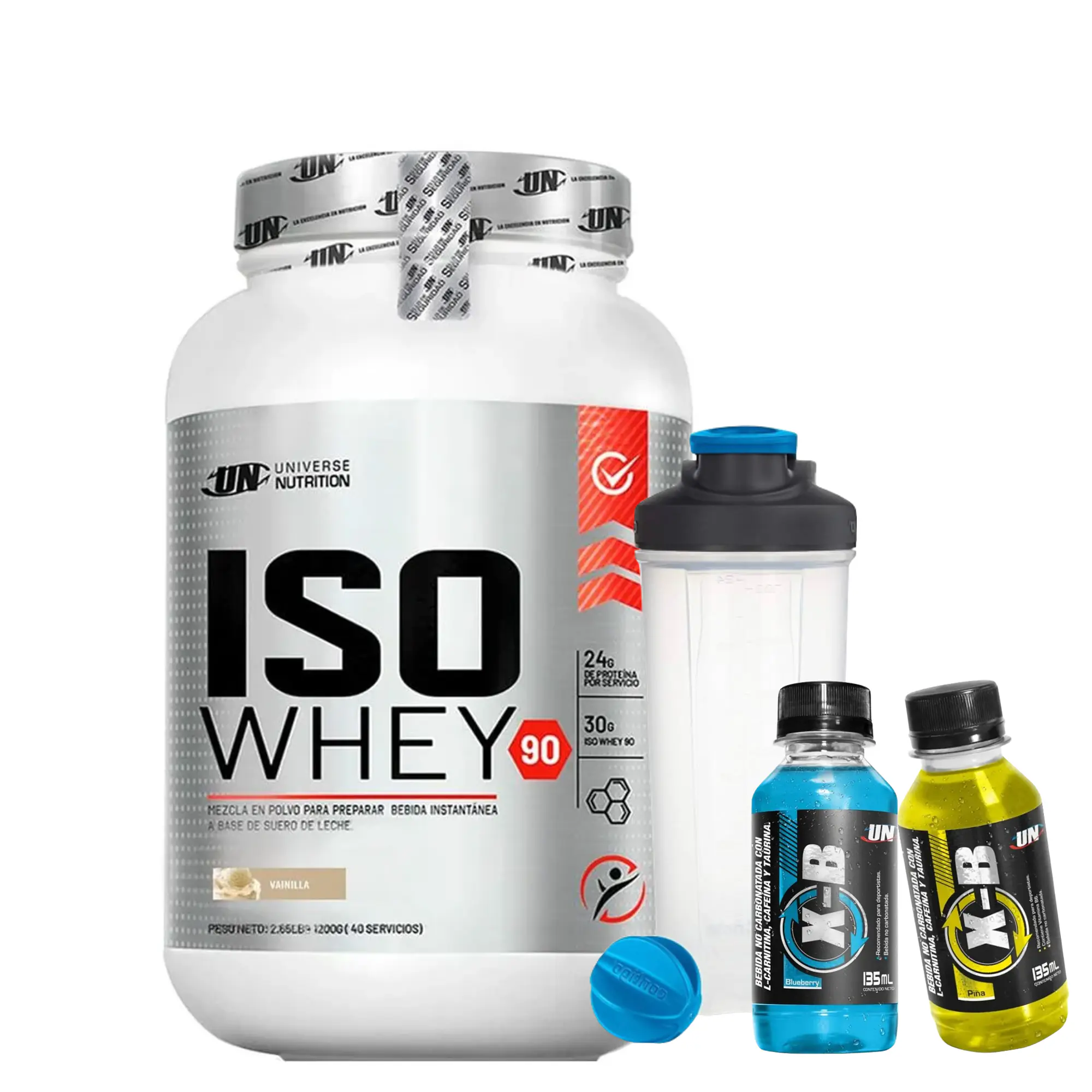 PROTEÍNA ISO WHEY 90 x 1.1 kg - VAINILLA  1
