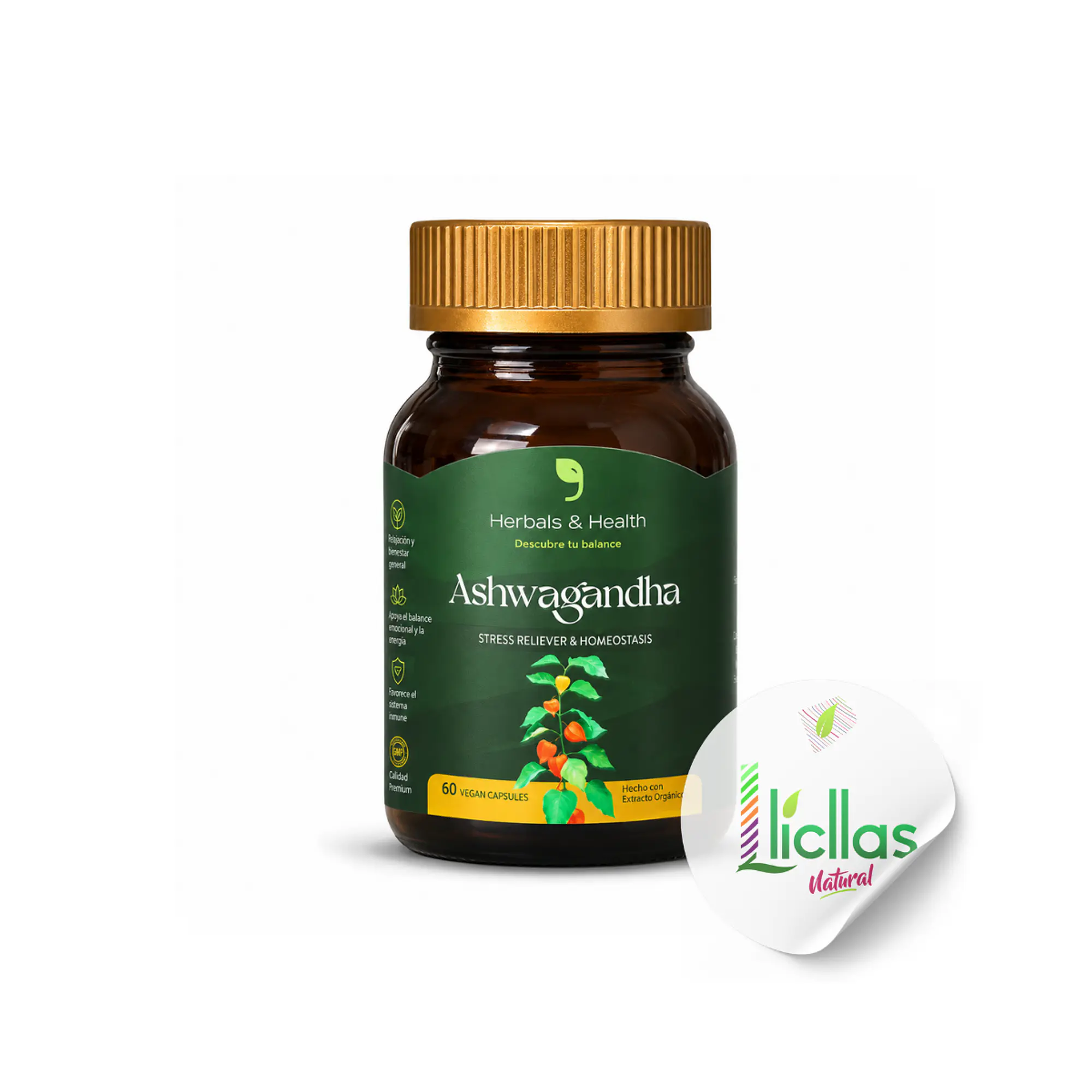 ASHWAGANDHA x 60 cap 1