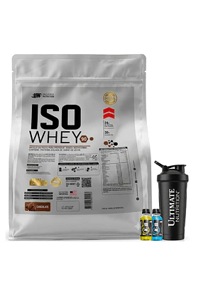 PROTEÍNA ISO WHEY 90 UN 5 kg CHOCOLATE + REGALOS