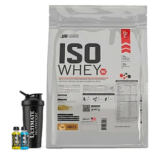 PROTEÍNA ISO WHEY 90 UN 5 kg COOKIES + REGALOS