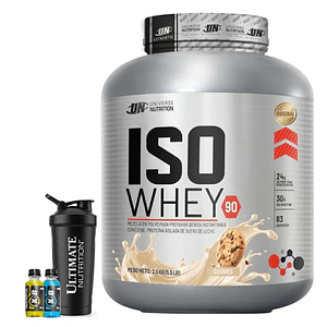 PROTEÍNA ISO WHEY 90 UN 2.5 kg COOKIES + REGALOS