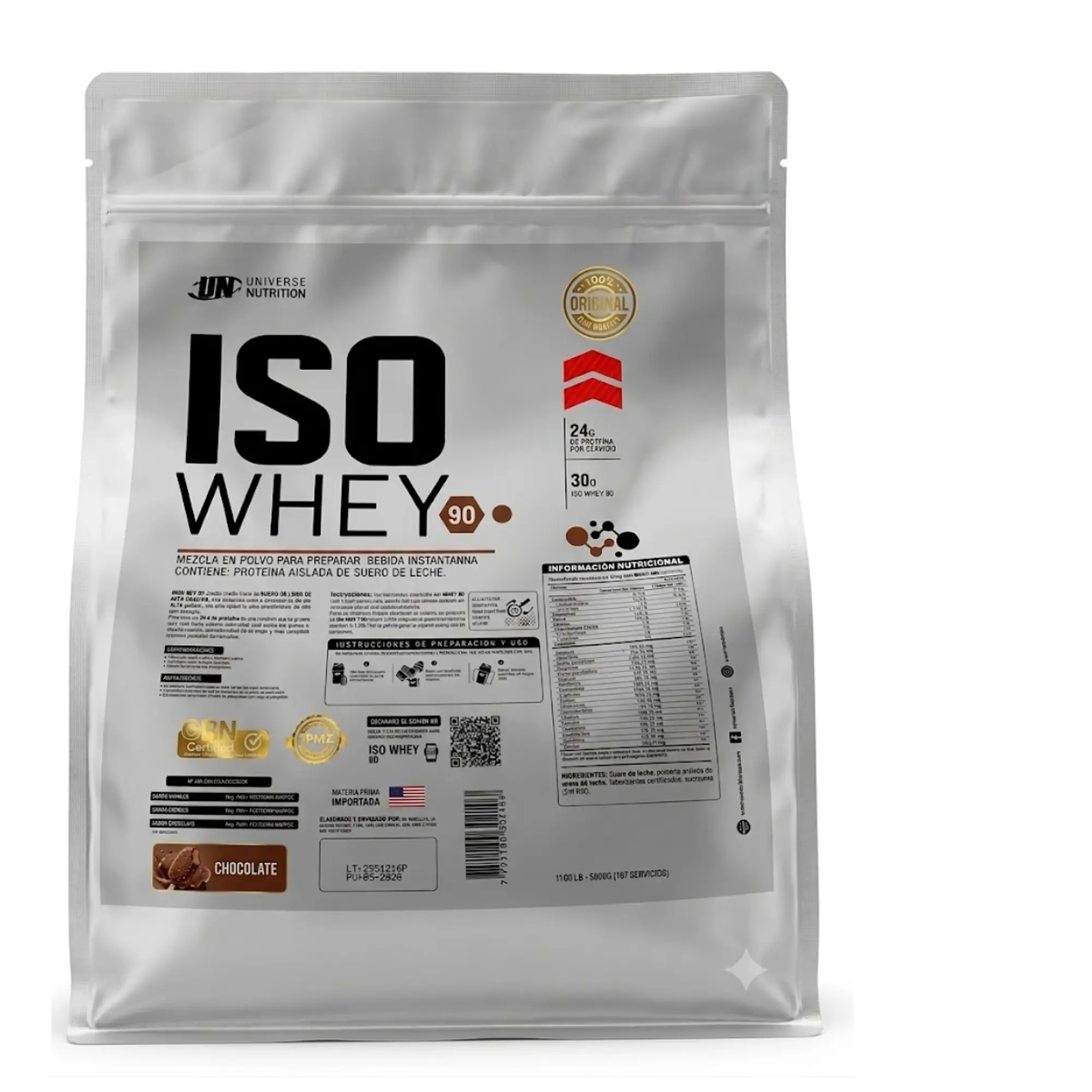PROTEÍNA ISO WHEY 5Kg UN Saco 3