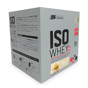 PROTEÍNA ISO WHEY 90 UN caja 10 sachets CHOCOLATE