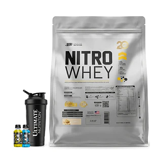 PROTEINA NITRO WHEY UN 5 kg Saco COOKIES + REGALOS