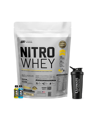 PROTEINA NITRO WHEY UN 5 kg Saco VAINILLA + REGALOS