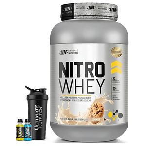 PROTEINA NITRO WHEY UN 1.1 Kg pote COOKIES + REGALOS