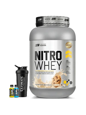 PROTEINA NITRO WHEY UN 1.1 Kg pote COOKIES + REGALOS