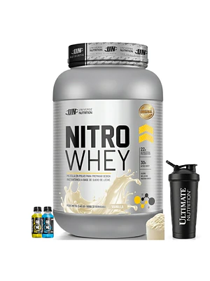 PROTEINA NITRO WHEY UN 1.1 Kg pote VAINILLA + REGALOS