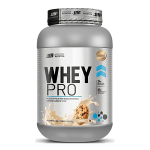 PROTEINA CON AUMENTO DE MASA MUSCULAR WHEY PRO UN 1100 g