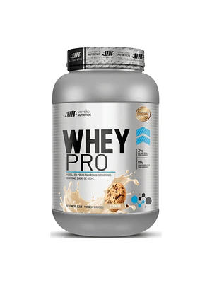 PROTEINA CON AUMENTO DE MASA MUSCULAR WHEY PRO UN 1100 g