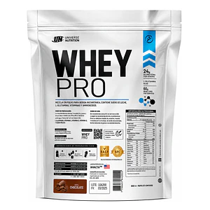 PROTEINA CON AUMENTO DE MASA MUSCULAR WHEY PRO UN 5 Kg