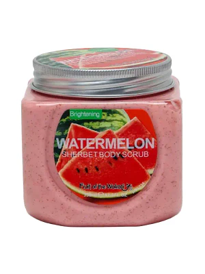 WOKALI WATERMELON  SHERBET BODY SCRUB (EXFOLIANTE CORPORAL )- 500ML 