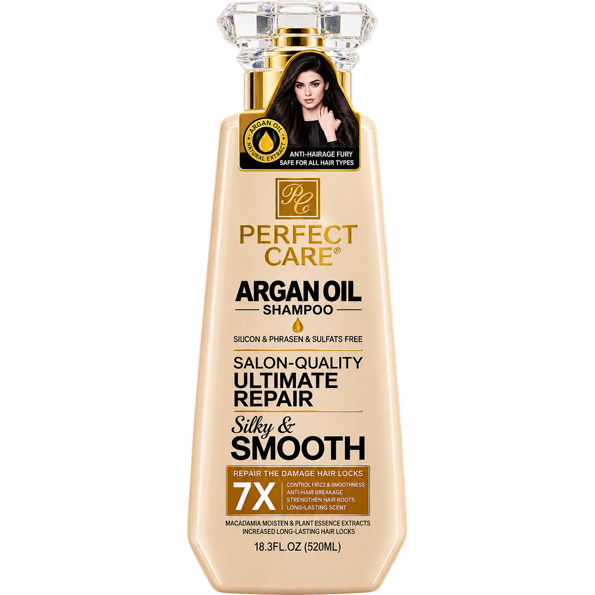 PERFECT CARE ARGAN OIL SHAMPOO - Fco x 520 ml 1