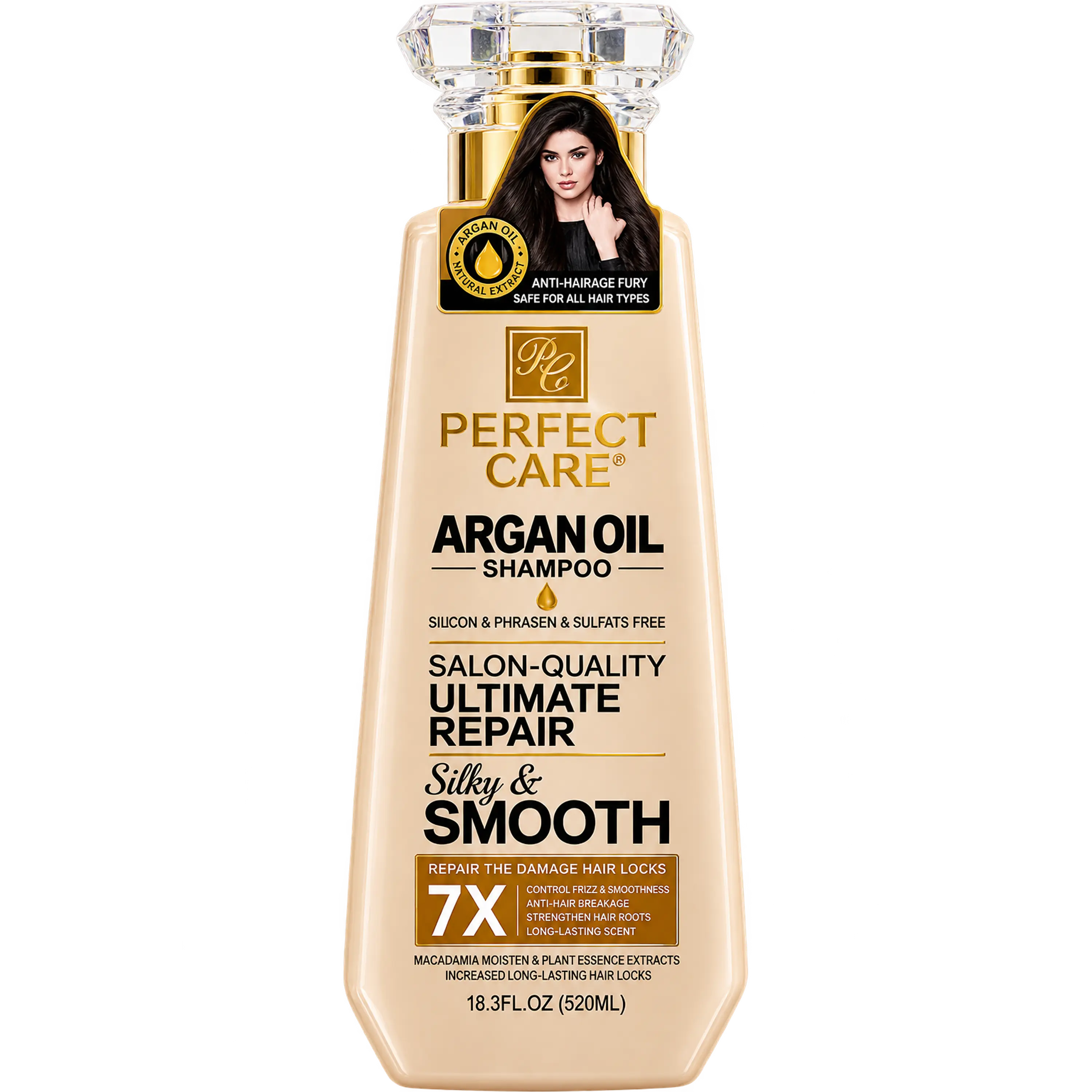 PERFECT CARE ARGAN OIL SHAMPOO - Fco x 520 ml 1