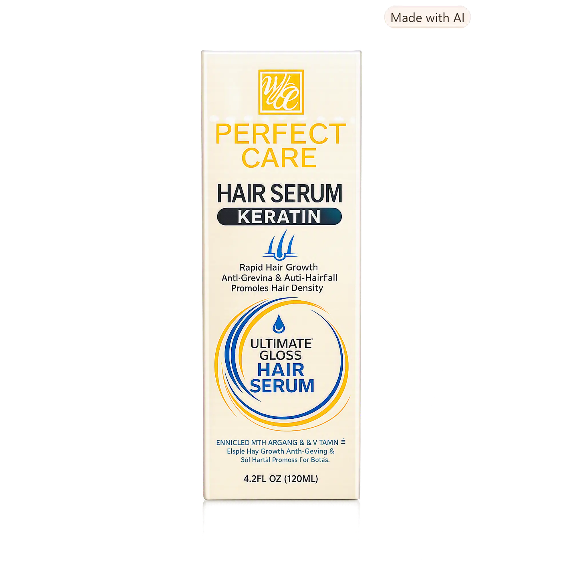PERFEC CARE HAIR SERUM KARATIN (SERUM CAPILAR) - 120ml 1
