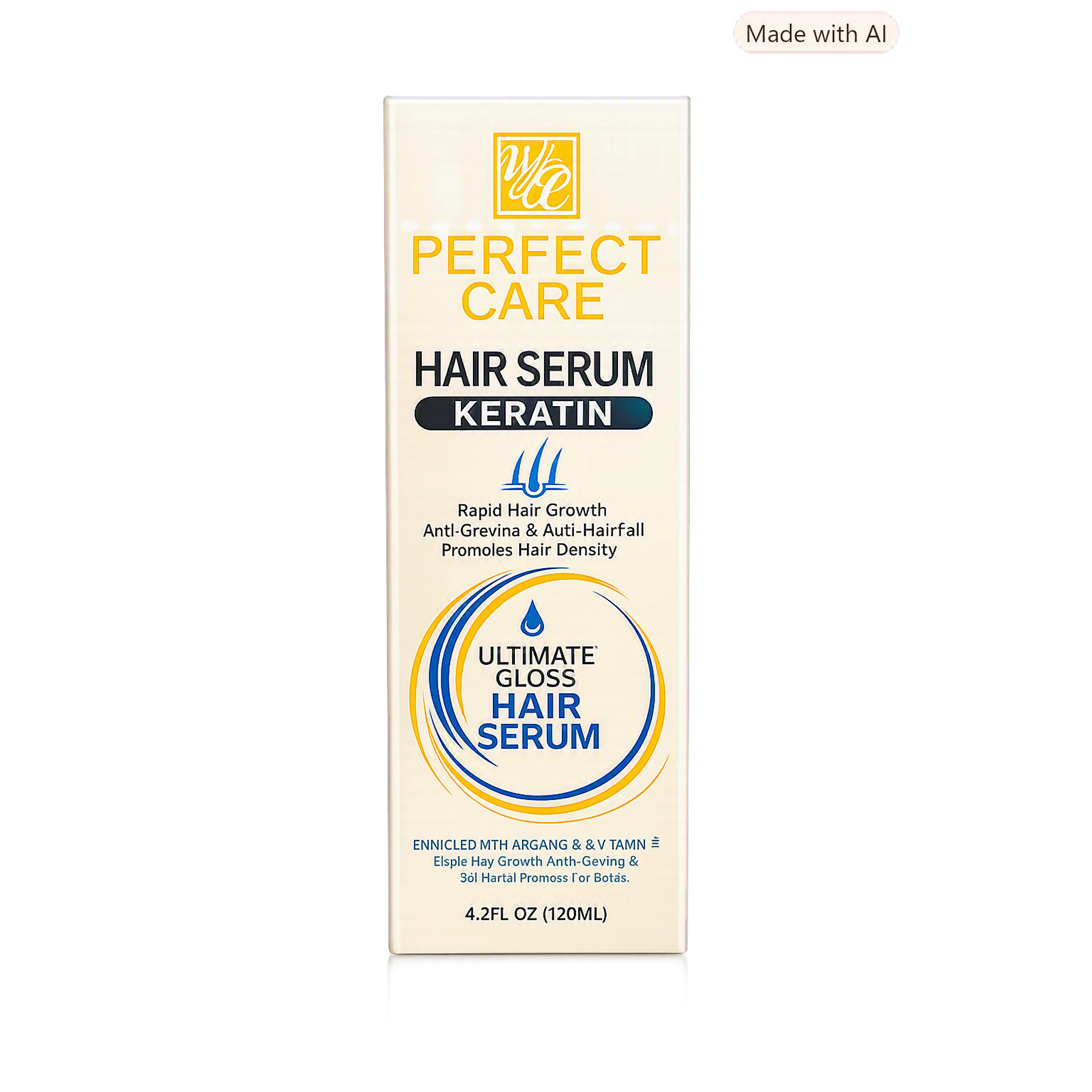 PERFEC CARE HAIR SERUM KARATIN (SERUM CAPILAR) - 120ml 1